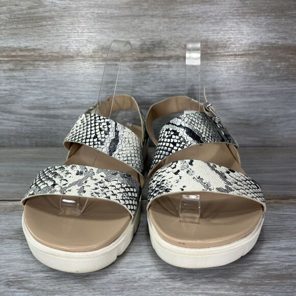 Circus by Sam Edelman Womens Nadine Ivory Multi Sandals Size 9.5 M - Picture 2 of 10